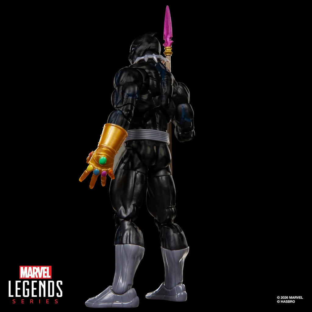 Marvel Legends Series Marvel Super Heroes Magic: The Gathering Black Panther, Action-Figur (15 cm) Plus Exklusive Foil-Sammelkarte für das Trading Card Spiel