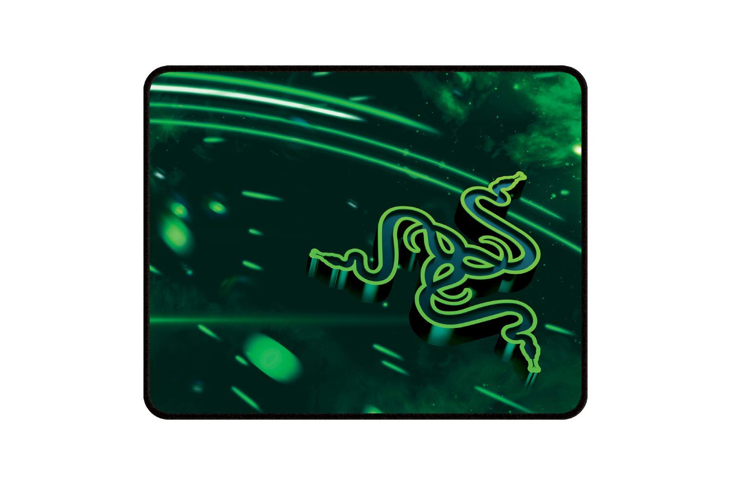 Razer Goliathus Mobile - Extra dünne weiche Gaming Maus-Matte für unterwegs (Kompaktes Mousepad mit reibungsfreier Stoff-Oberfläche, Gesteppter Rand, rutschfest, Abwischbar) Schwarz