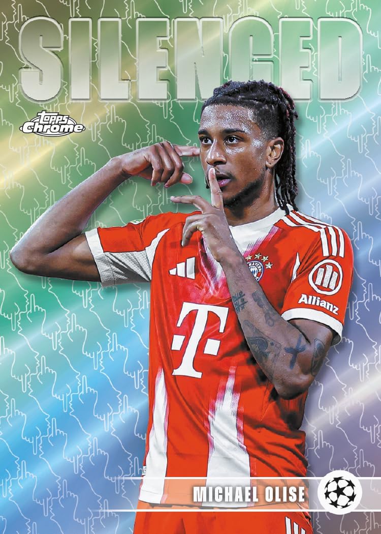 Topps Chrome® UEFA Club Competitions 2025-26 - Value Box (contains 7 packs per box, 4 cards per pack)
