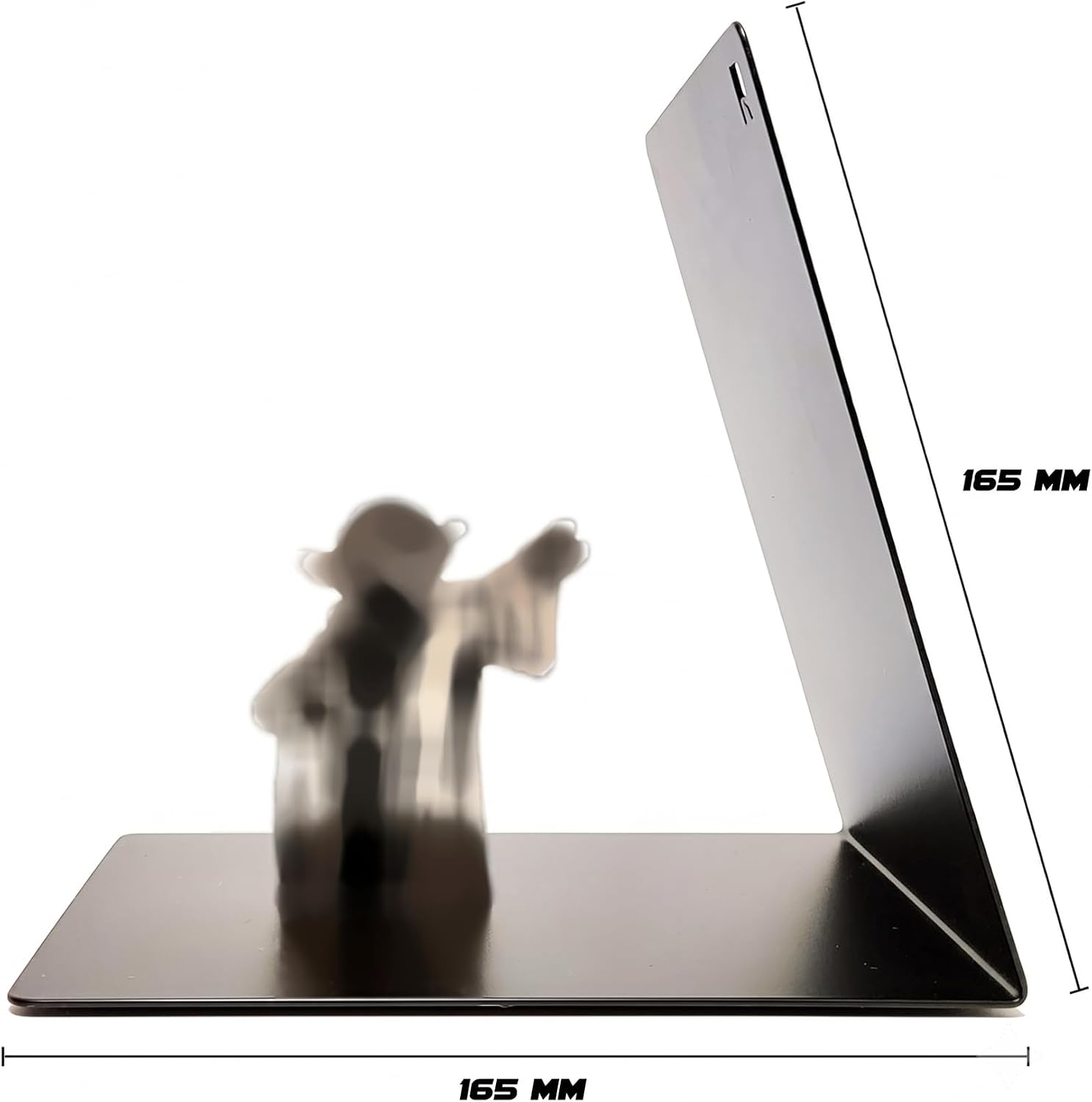 Master Yoda Force Metallbuchstütze, doppelseitiger Druck Yoda Muster, kreatives Geschenk für Star War Liebhaber