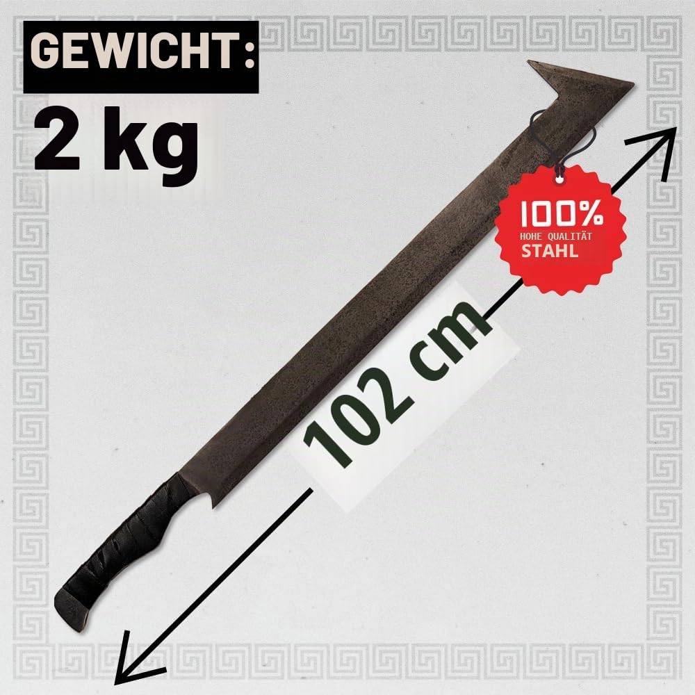 Der Herr der Ringe - LOTR Schwert, Filmschwert, echt, aus Stahl, Der Hobbit, Zauberer Merch, Aragorn Sword, Deko für Sammler und als Geschenk