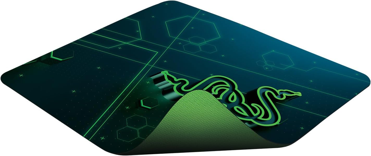 Razer Goliathus Mobile - Extra dünne weiche Gaming Maus-Matte für unterwegs (Kompaktes Mousepad mit reibungsfreier Stoff-Oberfläche, Gesteppter Rand, rutschfest, Abwischbar) Schwarz