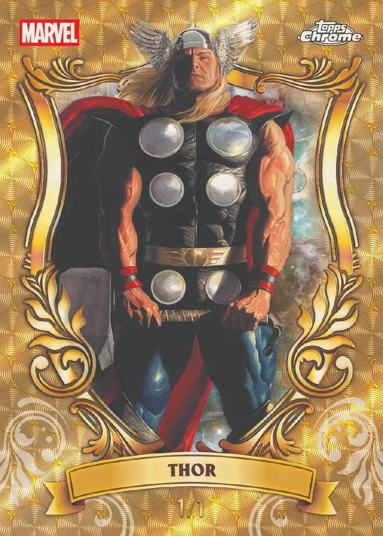 2026 Topps Chrome® Marvel-Comics – Vorteilsbox (4 Karten pro Packung, 8 Packungen pro Box) Finden Sie exklusive fantastische Vier-Jubiläumseinsätze!