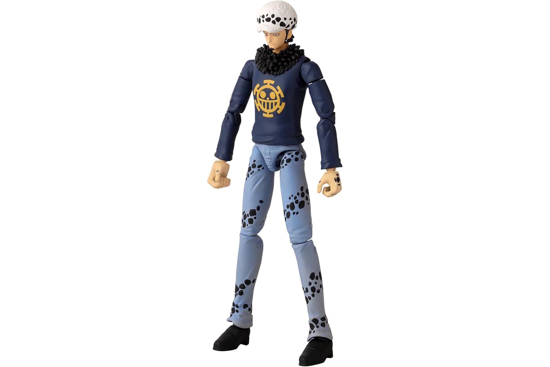 BANDAI – Anime Heroes – One Piece Figur – Lorenor Zorro 17 cm Three Sword Style – Offizielle Lizenz One Piece – Bewegliche Manga Figur Zorro 3 Schwerter – Spielzeug für Kinder ab 4 Jahren – 37052