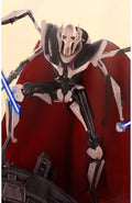 Iron Studios BDS Deluxe: Disney Star Wars - General Grievous Art Scale Polystone Statue (1/10) (LUCSWR43221-10)
