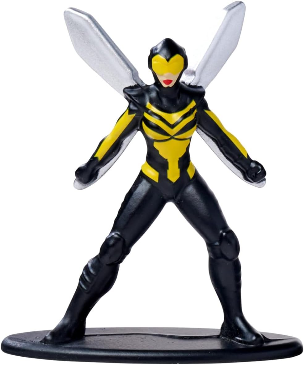 Jada Toys Marvel Figur (1x Mystery Figure im Blind Pack) - 1 Überraschungs-Sammelfigur aus 12 Marvel Figuren, Nano-Metallfigur für Fans und Kinder ab 3 Jahre, 4 cm, Welle 3