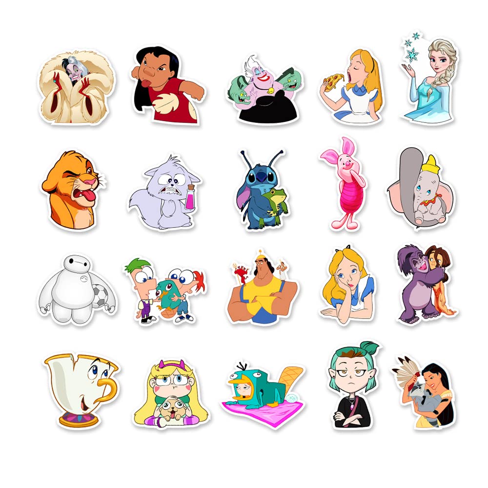 100 Stück One Piece Aufkleber für Wasserflaschen, Laptop, Computer, Skateboard, niedliches Aufkleber-Geschenk für Kinder, Teenager, wasserdicht