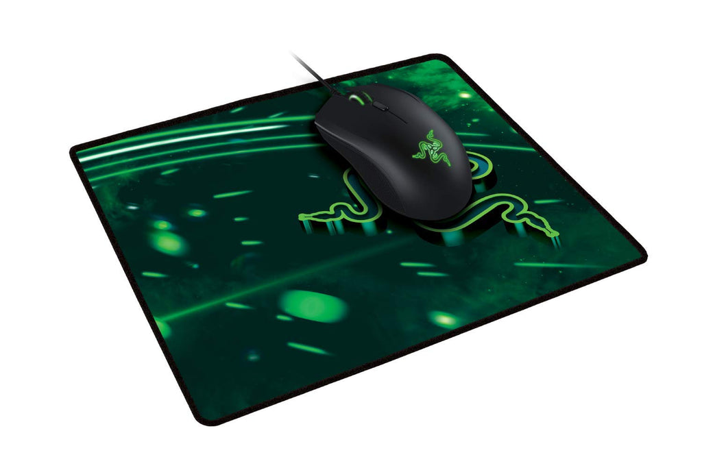 Razer Goliathus Mobile - Extra dünne weiche Gaming Maus-Matte für unterwegs (Kompaktes Mousepad mit reibungsfreier Stoff-Oberfläche, Gesteppter Rand, rutschfest, Abwischbar) Schwarz