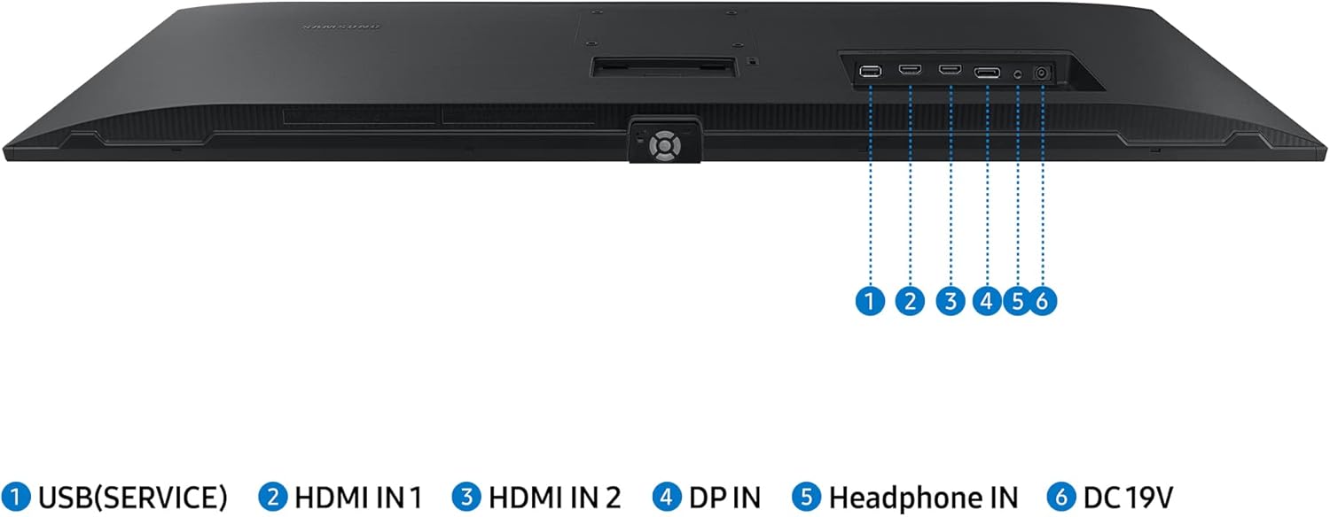 Samsung ViewFinity S50C Monitor S34C500GAU, 34 Zoll, VA-Panel, Ultra WQHD Auflösung, Eco Saving Plus, AMD Freesync, HDR10, 5 ms Reaktionszeit, Bildwiederholrate 100 Hz, Schwarz