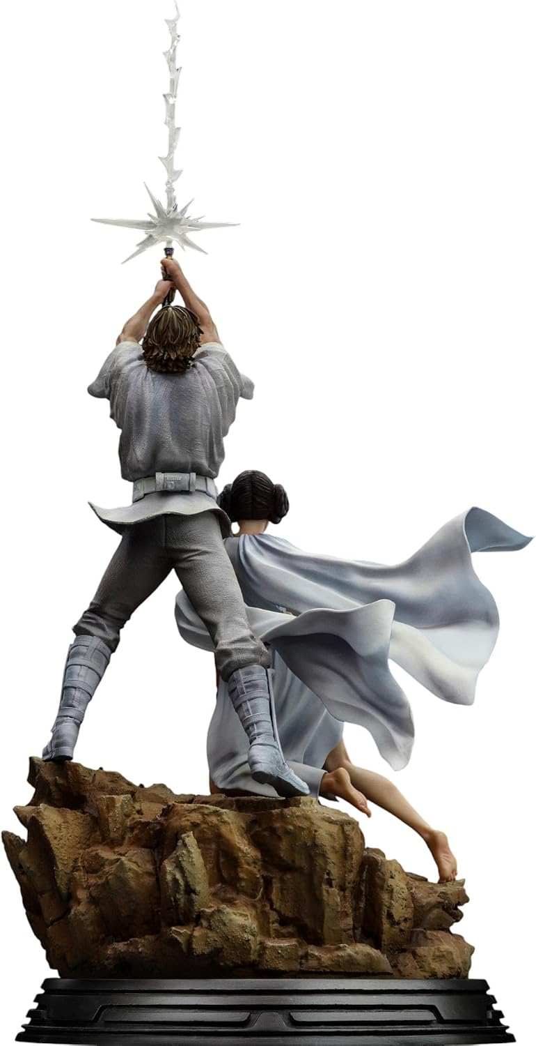 Iron Studios Statue Art Scale 1/10 Luke und Leia Star Wars 41 cm