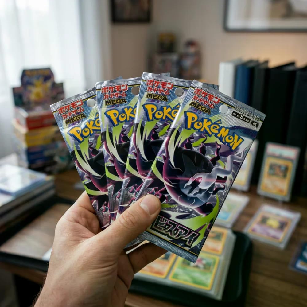 Pokemon Abyss Eye Display Japanisch – 30 Booster mit 5 Karten, MEGA Serie M5, Mega Darkrai ex