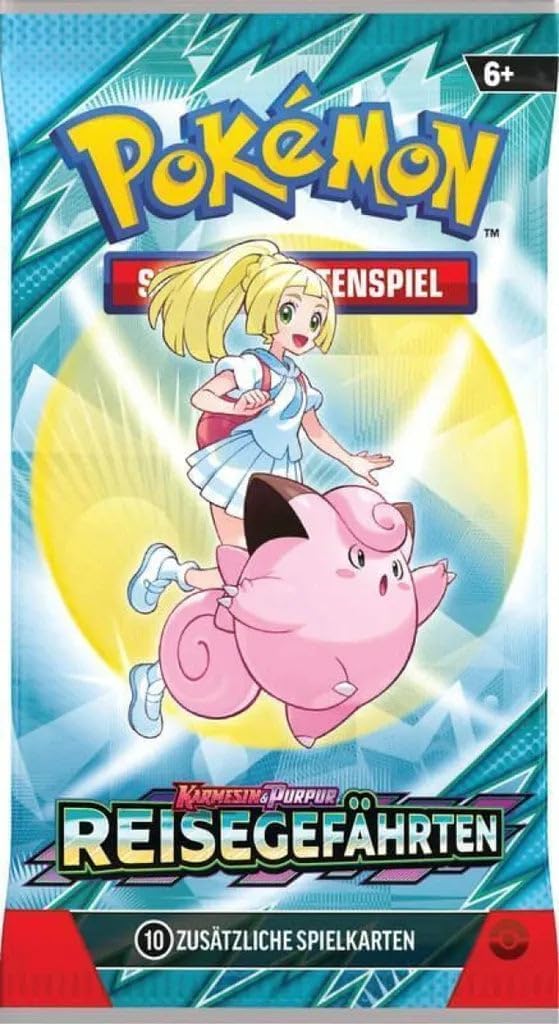 Pokémon TCG: Karmesin&Purpur - Reisegefährten (KP09) Booster Pack - DE