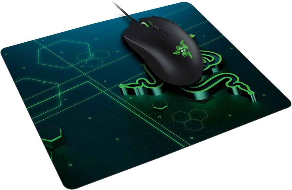 Razer Goliathus Mobile - Extra dünne weiche Gaming Maus-Matte für unterwegs (Kompaktes Mousepad mit reibungsfreier Stoff-Oberfläche, Gesteppter Rand, rutschfest, Abwischbar) Schwarz