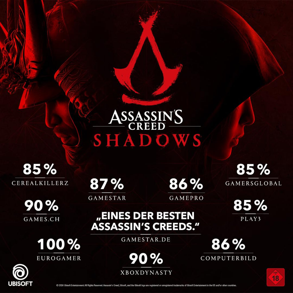 Assassin's Creed Shadows - [Nintendo Switch 2 - Key Card]