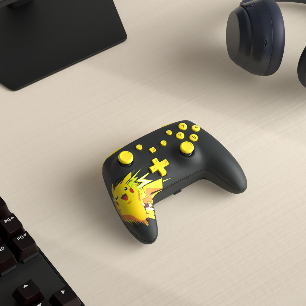 PowerA Enhanced Wireless Controller for Nintendo Switch - Peely, Fortnite, Nintendo Switch - OLED Model, Nintendo Switch Lite, Gamepad, Game Controller, Bluetooth Controller, Officially Licensed