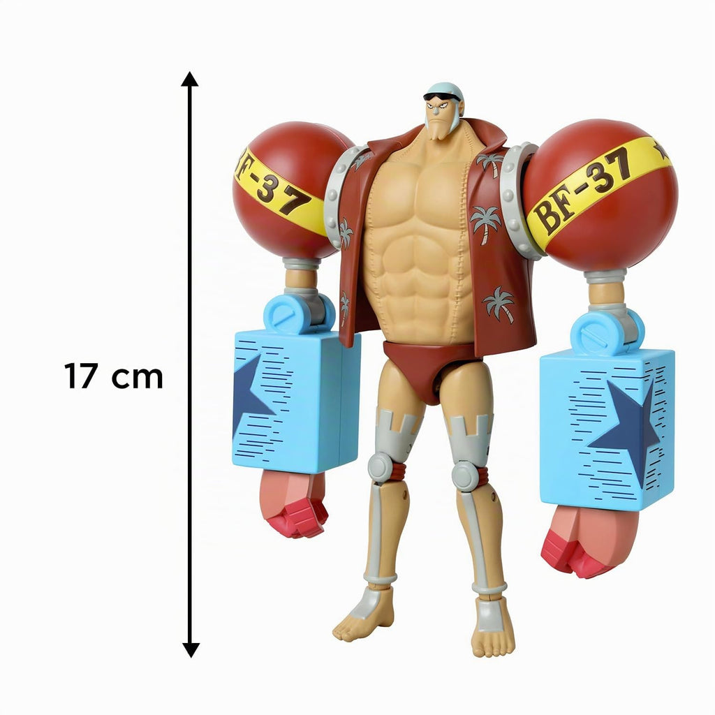 BANDAI – Anime Heroes – One Piece Figur – Lorenor Zorro 17 cm Three Sword Style – Offizielle Lizenz One Piece – Bewegliche Manga Figur Zorro 3 Schwerter – Spielzeug für Kinder ab 4 Jahren – 37052