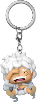 Funko Pop! Keychain: One Piece - Monkey D. Luffy Gear 5- Neuartiger Schlüsselanhänger - Vinyl-Minifigur Zum Sammeln - Strumpffüller - Geschenkidee - Offizielle Handelswaren - Anime Fans
