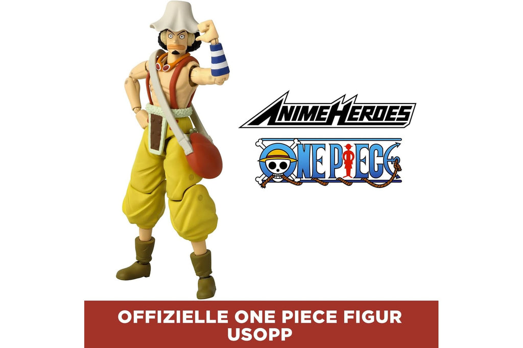 BANDAI – Anime Heroes – One Piece Figur – Lorenor Zorro 17 cm Three Sword Style – Offizielle Lizenz One Piece – Bewegliche Manga Figur Zorro 3 Schwerter – Spielzeug für Kinder ab 4 Jahren – 37052