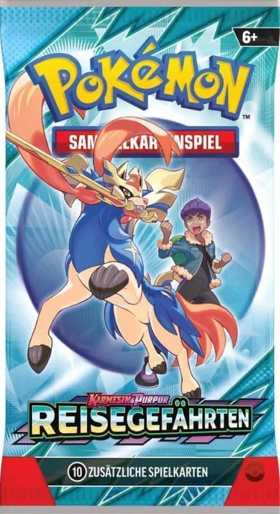 Pokémon TCG: Karmesin&Purpur - Reisegefährten (KP09) Booster Pack - DE