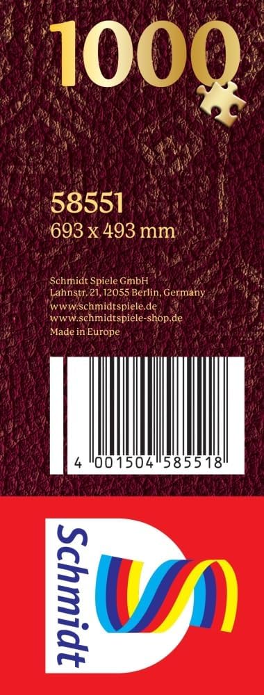 Schmidt 58551 Herr der Ringe, Middle Earth, 1000 Teile Puzzle