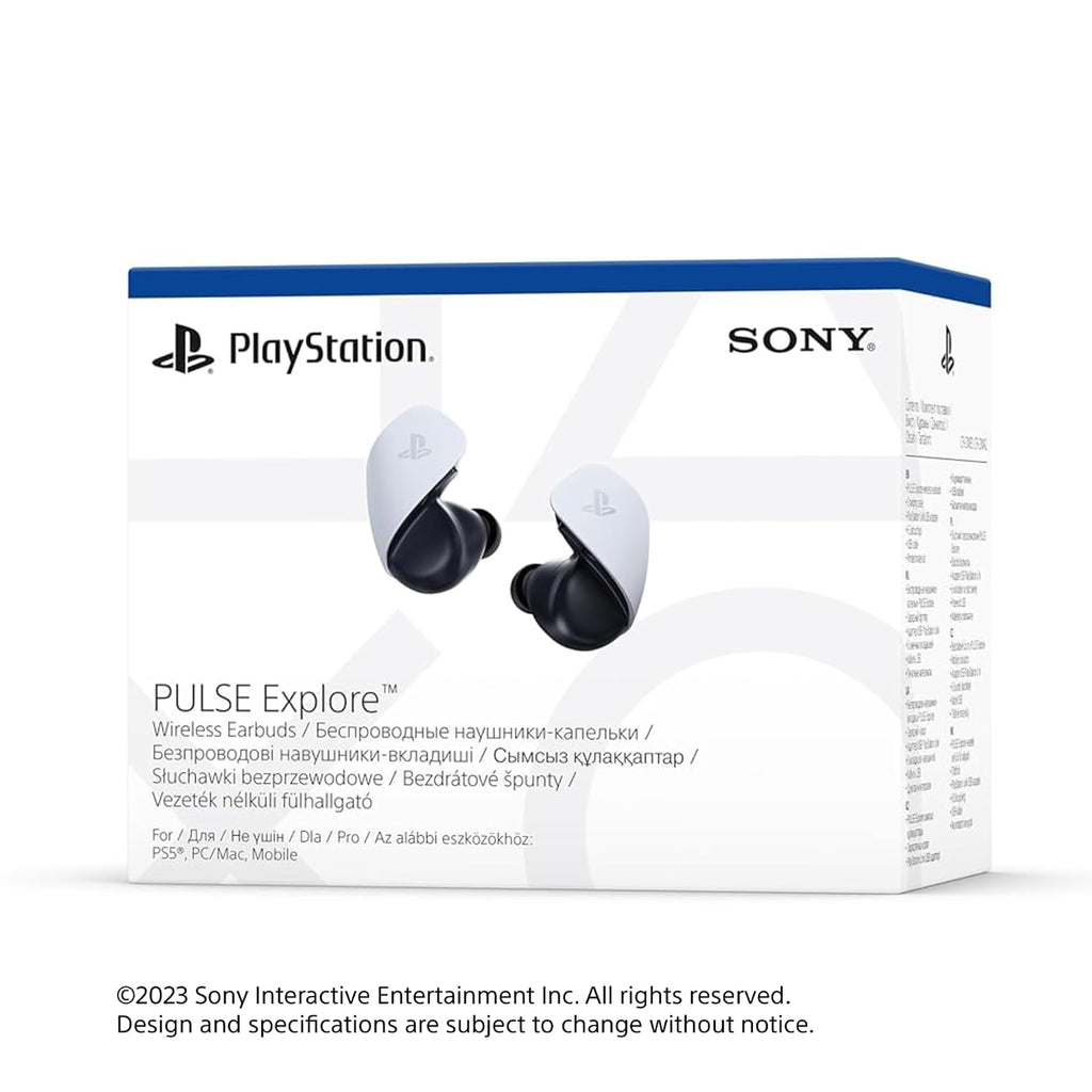 Sony Pulse Explore Kabellose Kopfhörer, In-Ear-Kopfhörer, Bluetooth, Schwarz, Weiß