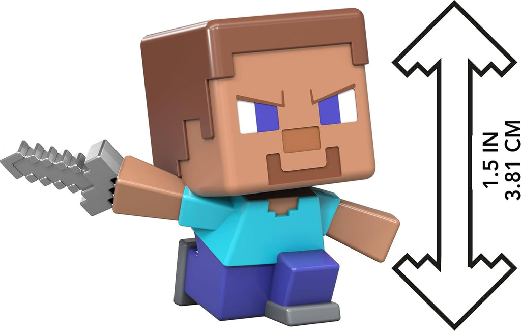 Mattel Minecraft Mini Mode Spawn Egg with Surprise Mini Figure Inspired A Minecraft Movie for Kids, Collectors & Fans (Characters May Vary)