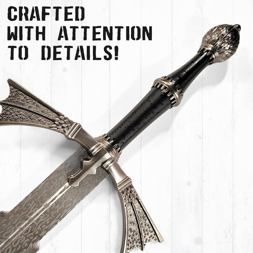 Game of Thrones Schwert | Authentisches Stück aus der Welt von Westeros | Stahlschwert | Hochwertige Verarbeitung | Perfekt für Sammler und Fans von Game of Thrones