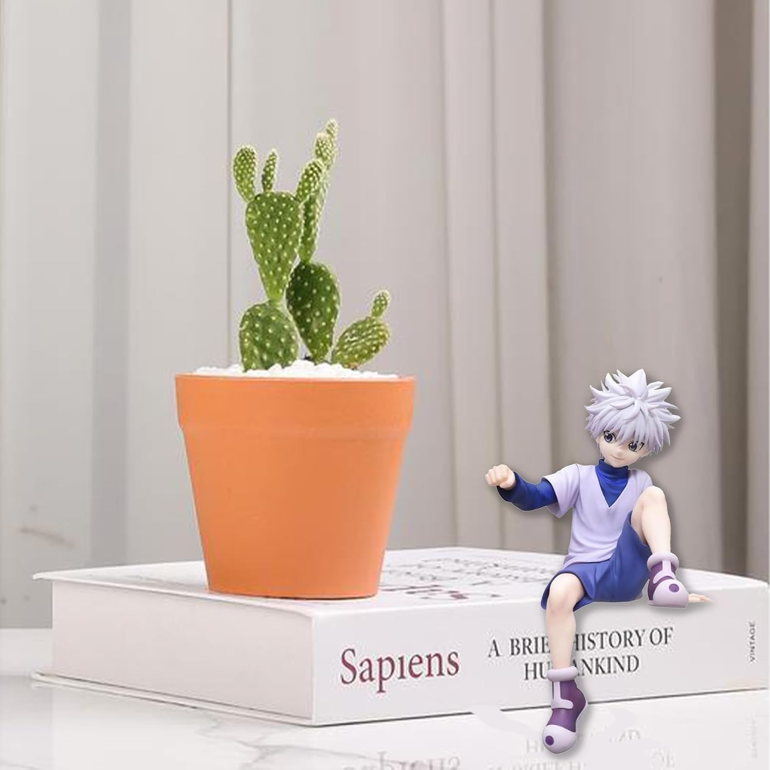 Killua Zaoldyeck Figur 12cm PVC Actionfigur | Desktop Ornamente, Sammelobjekte, Geschenke