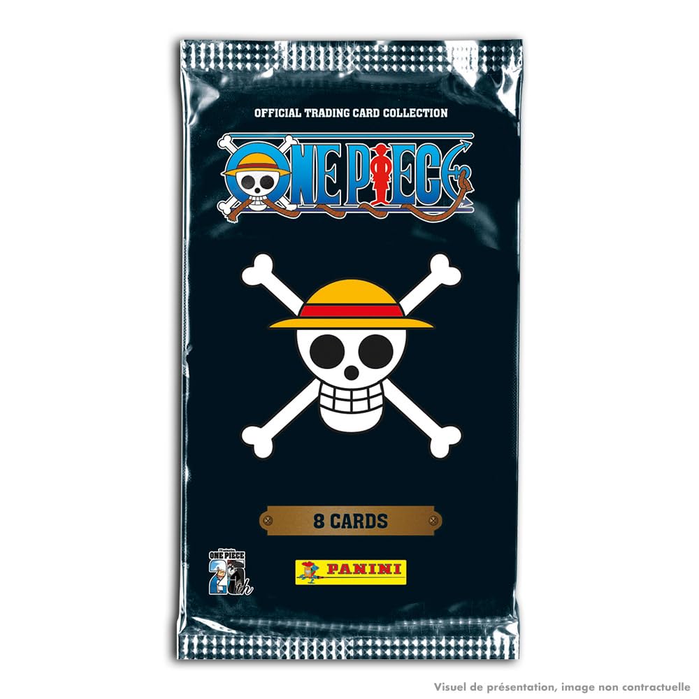 Panini One Piece Trading Cards 25EME Anniversary Box mit 18 Taschen (8 Karten), 004897BOX18F