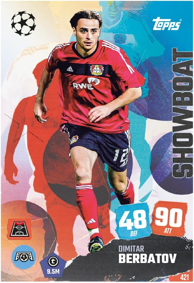 Topps UCC Match Attax 2025/26 - Mini Tin - World Beaters - enthält 28 Match Attax-Karten Plus eine zufällige Star Boy LE und 3 Exklusive „Worldies“-LE-Karten.