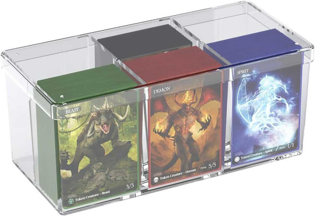 Ultimate Guard- Stack´n´Safe Card Box 480– Kartenbox für bis zu 480 Karten, Ideal für TCG & LCG wie Magic, Pokémon