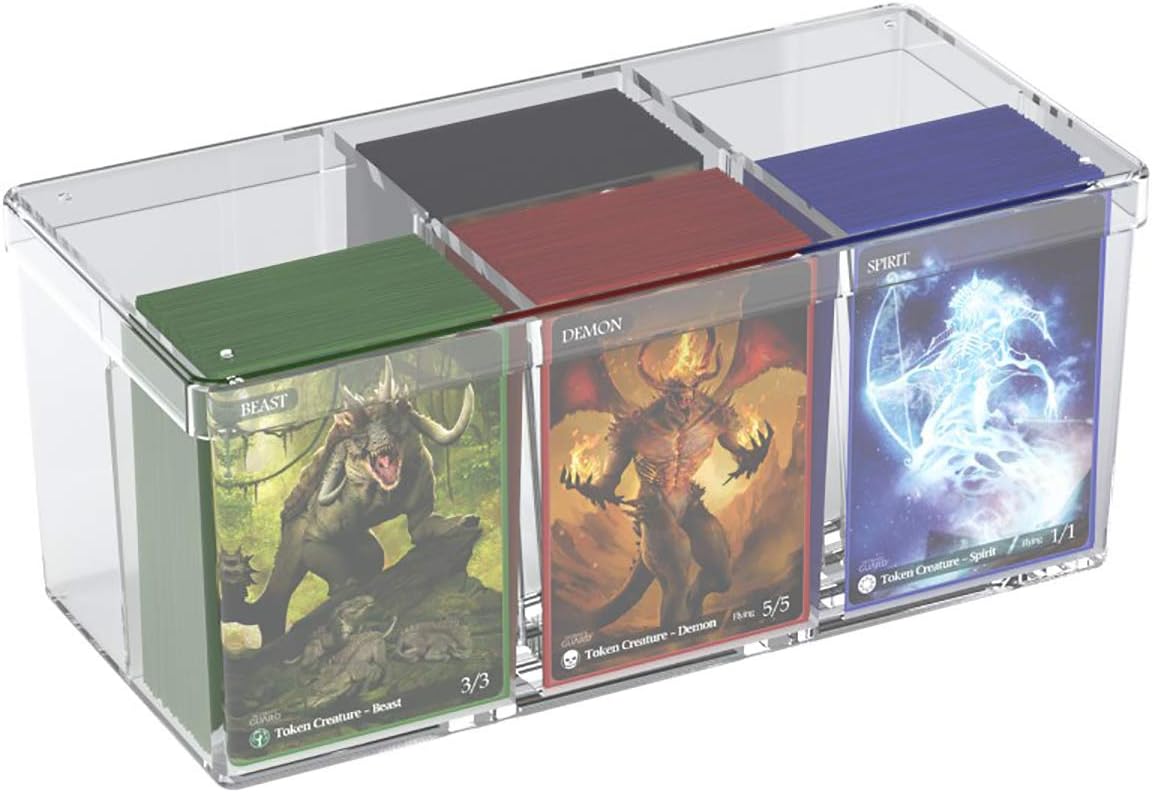 Ultimate Guard- Stack´n´Safe Card Box 480– Kartenbox für bis zu 480 Karten, Ideal für TCG & LCG wie Magic, Pokémon