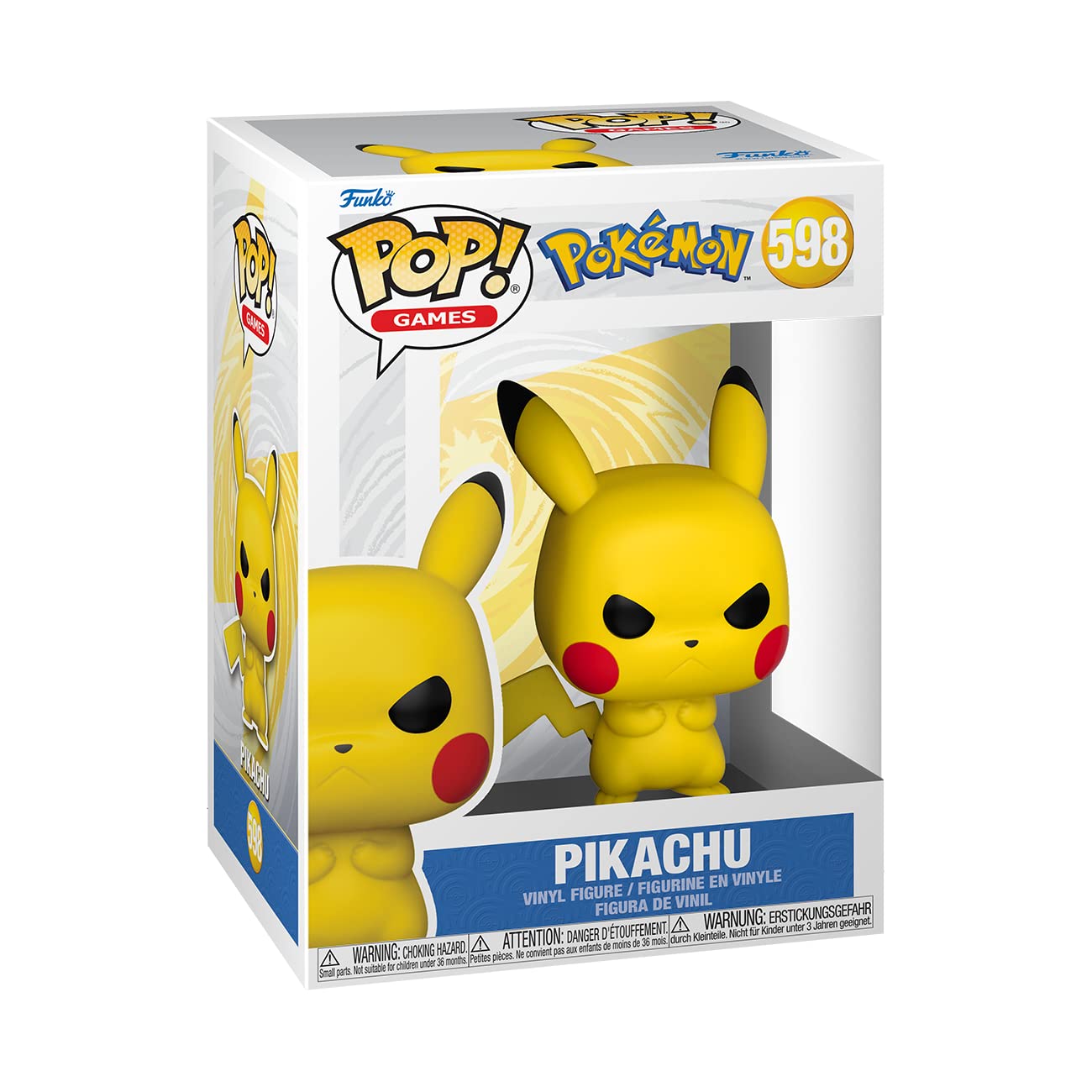 Funko Pop! Games: Pokemon - Pikachu - Vinyl Collectible Figure - Gift Idea - Official Merchandise - Toys For Kids & Adults - Video Games Fans - Model Figure For Collectors & Display