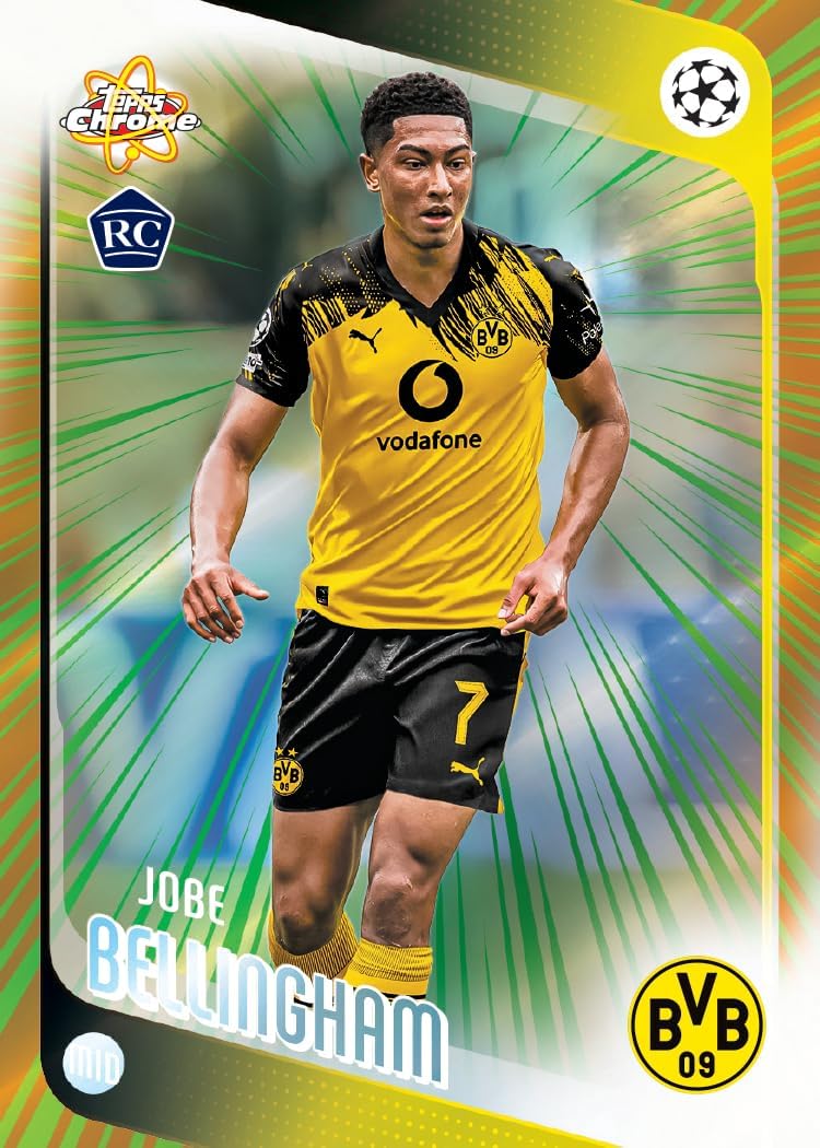 Topps Chrome® UEFA Club Competitions 2025-26 - Value Box (contains 7 packs per box, 4 cards per pack)