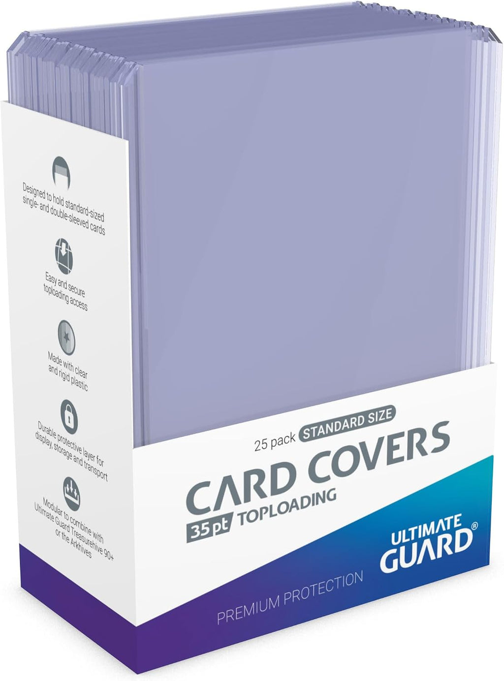 Ultimate Guard Card Covers Toploading 35 pt Transparent (25er-Pack)