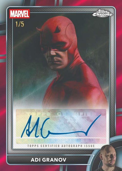 2026 Topps Chrome® Marvel-Comics – Vorteilsbox (4 Karten pro Packung, 8 Packungen pro Box) Finden Sie exklusive fantastische Vier-Jubiläumseinsätze!