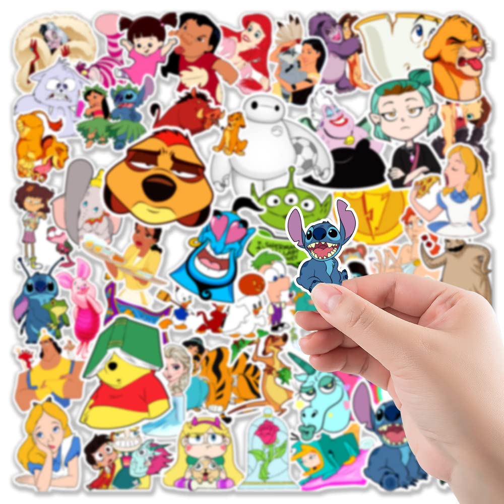 100 Stück One Piece Aufkleber für Wasserflaschen, Laptop, Computer, Skateboard, niedliches Aufkleber-Geschenk für Kinder, Teenager, wasserdicht