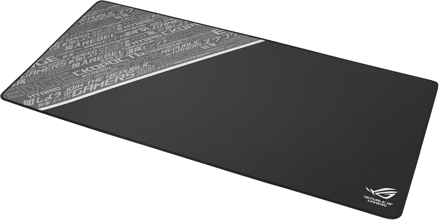 Asus ROG Sheath BLK LTD Gaming Mauspad (Tischunterlage, extra groß, rutschfest, langlebig) dunkelgrau