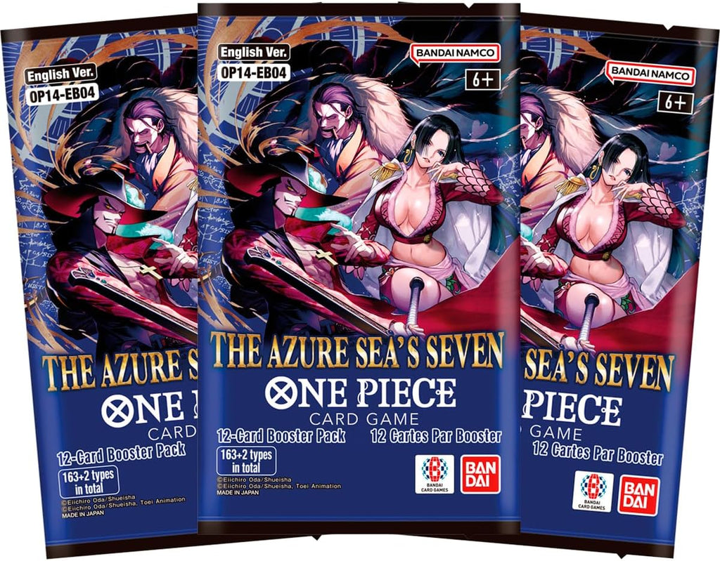 One Piece TCG: Das Azurblaue Meer der Sieben Booster Box (OP-14) - 24 Packungen