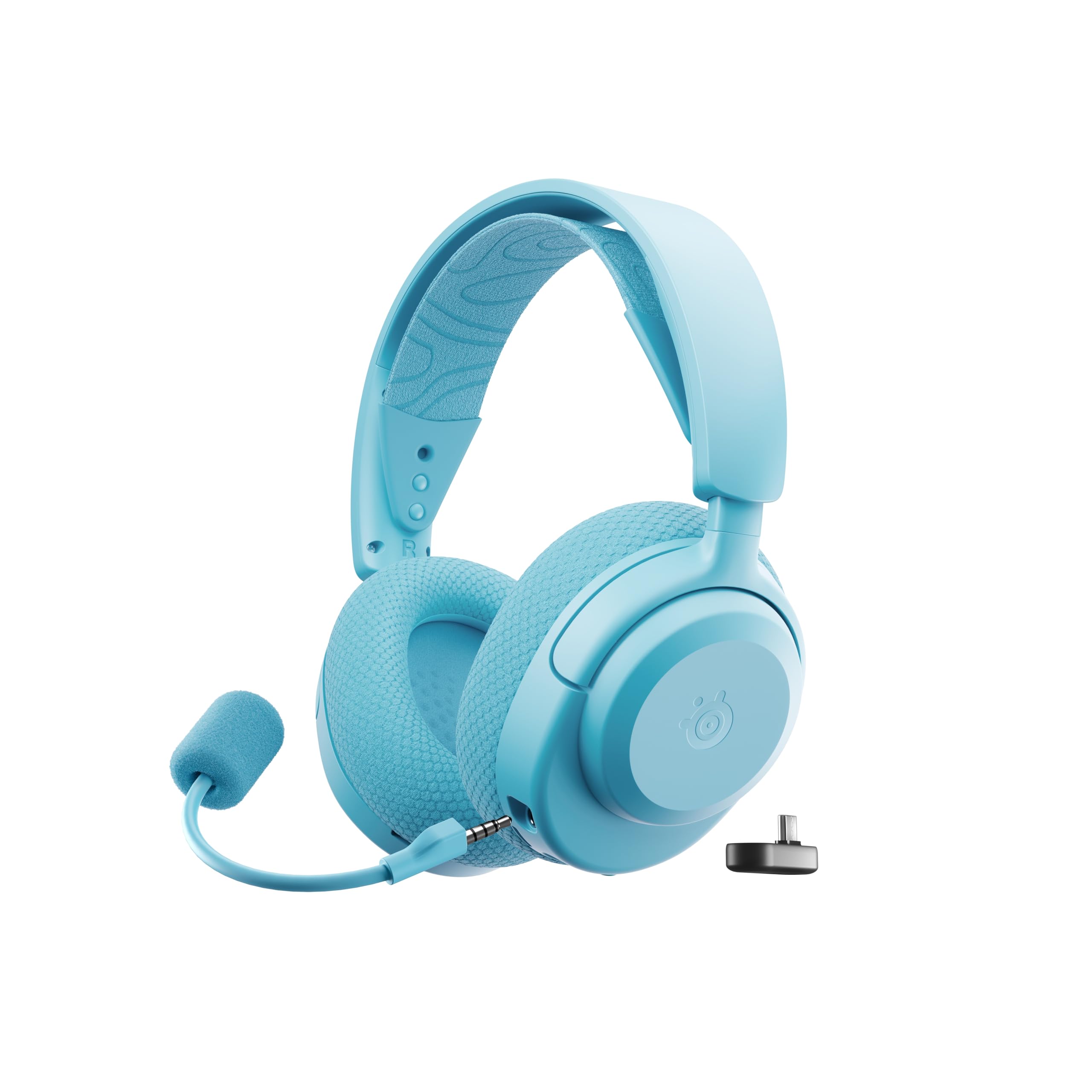 SteelSeries Arctis Nova 3P Wireless - PS5 Headset & PC Gaming Headset – App-Steuerung – 40 Std. Akku – Neodym-Magnet-Treiber – 2,4 GHz/Bluetooth – Abnehmbares Mikrofon – Für PS5, PC, Switch - Schwarz
