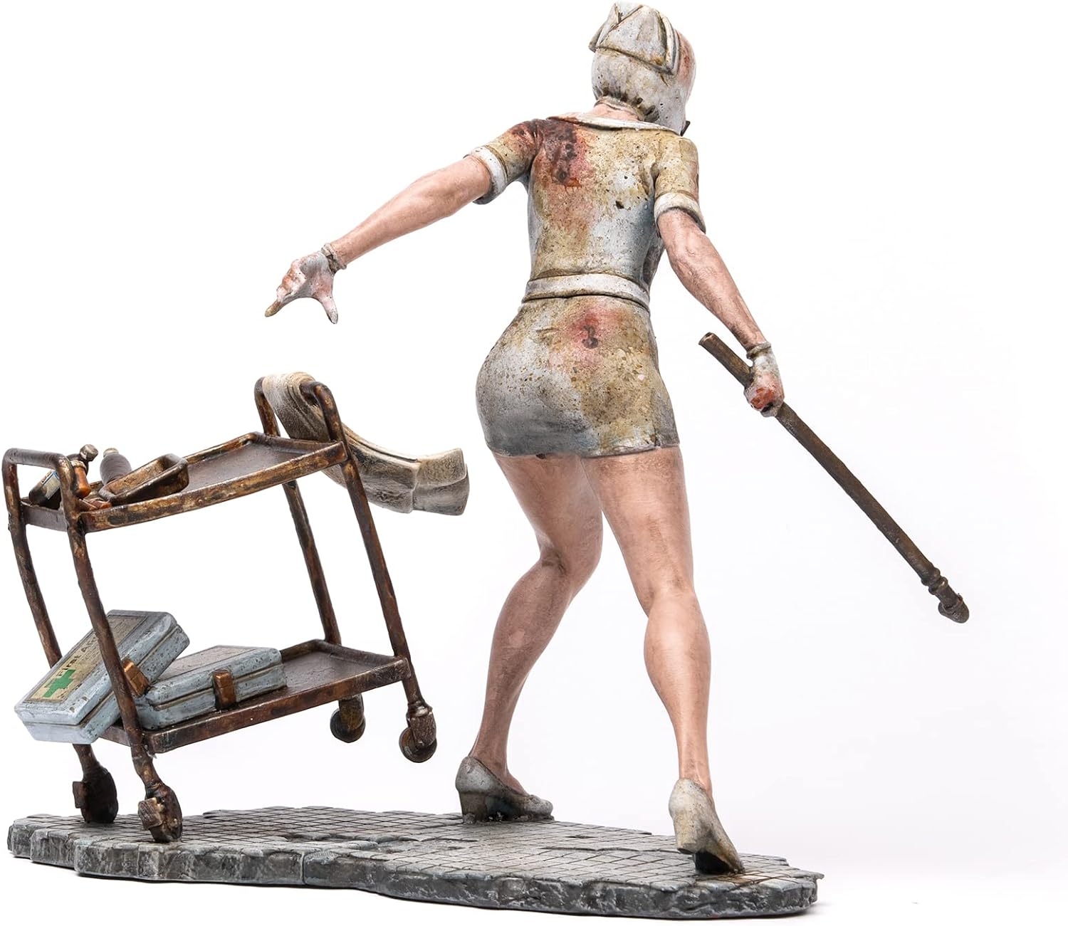 Numskull Silent Hill 2 James Sunderland Figur 23,5 cm Sammlerstatue – Offizielles Konami Silent Hill Merchandise – Limitierte Gaming-Figur | Handbemaltes PVC, 23,5 cm hoch, rostiger Boden. Schreibtisch oder Regal Display Für Silent Hill Sammler und Fans