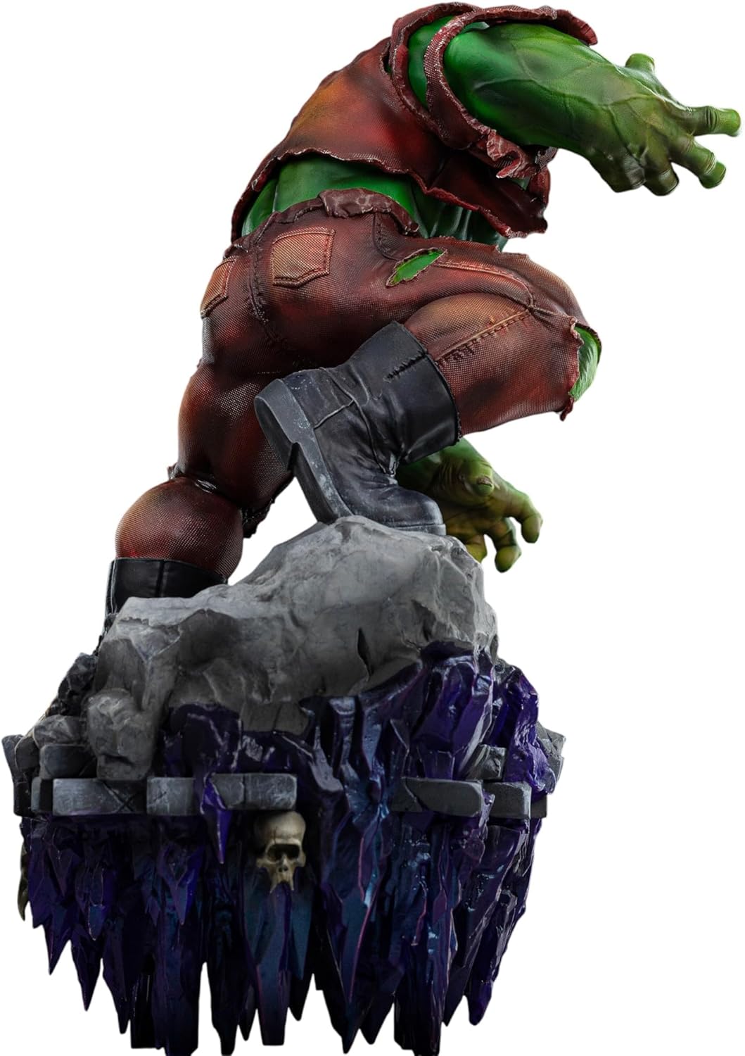 Iron Studios Sammlerstück, Kunststatue, Maßstab 1/10 Hulk Deluxe – Infinity Gauntlet Diorama, Polystone, mehrfarbig, 32,3 cm