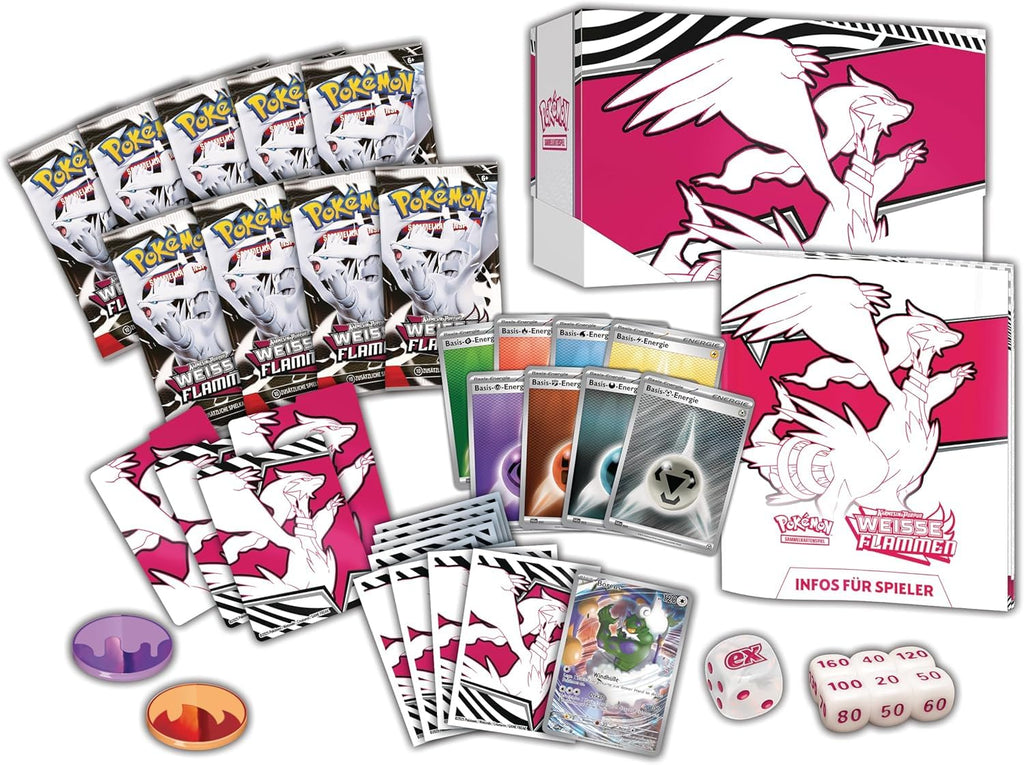 Pokemon Mega Entwicklungen Dunkelnacht – Top Trainer Box TTB - Deutsch NEU & OVP und BB-Toy-Trades-Toploader