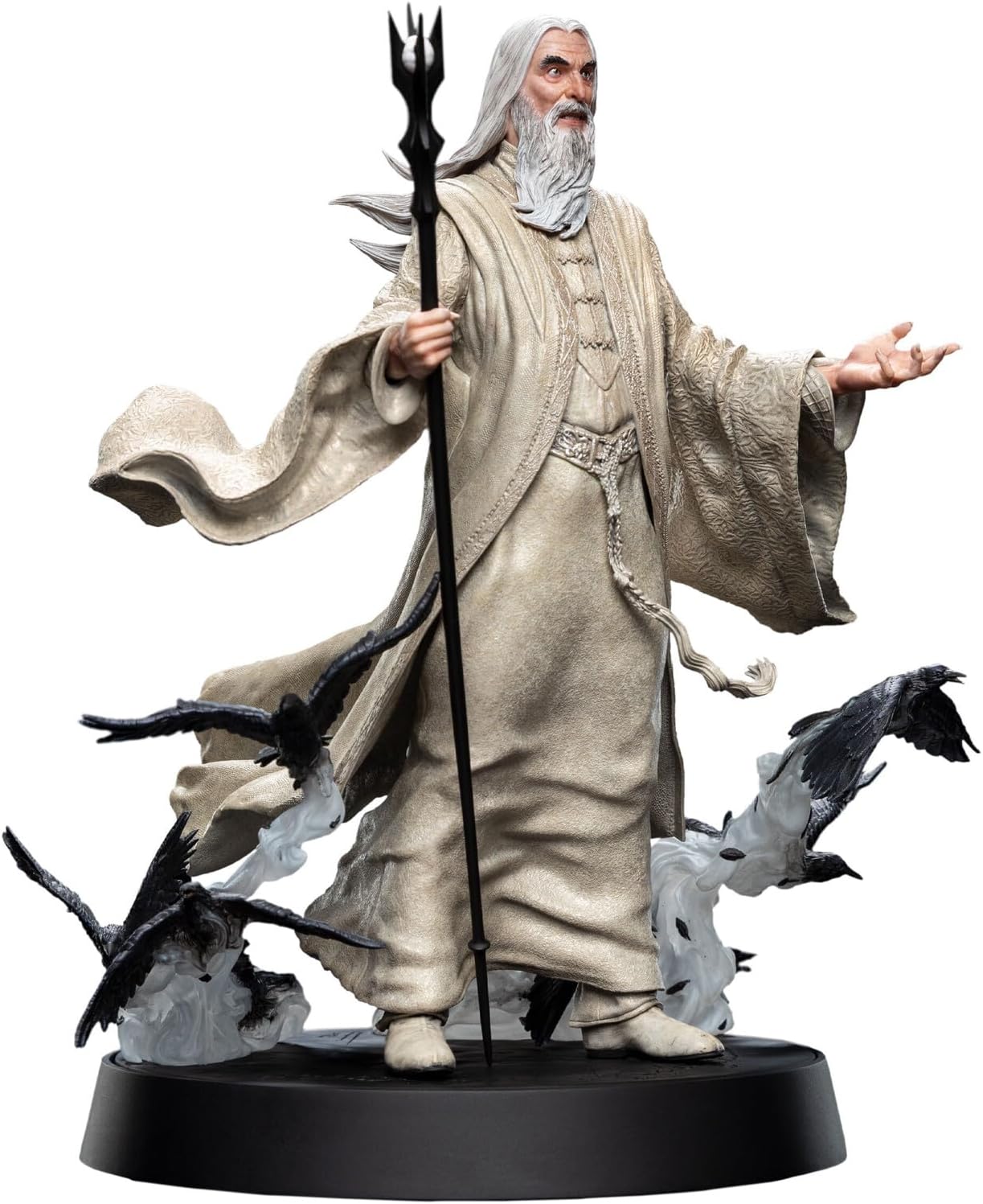 Weta Workshop Der Herr der Ringe Figures of Fandom PVC Statue Saruman the White 26 cm