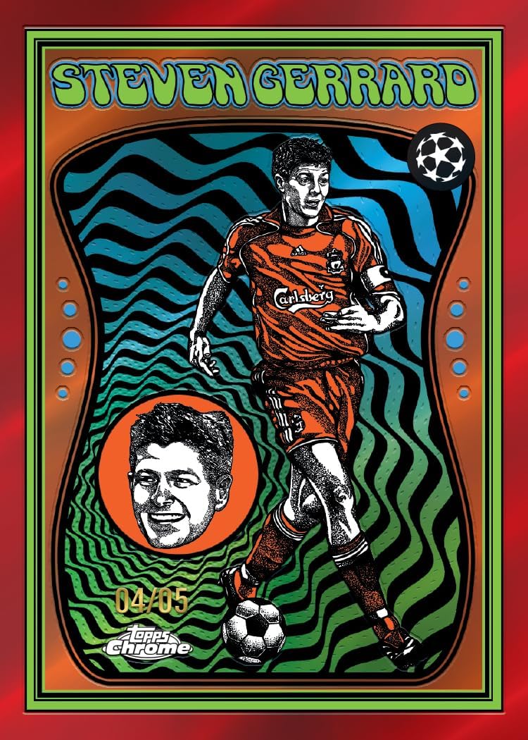 Topps Chrome® UEFA Club Competitions 2025-26 - Value Box (contains 7 packs per box, 4 cards per pack)