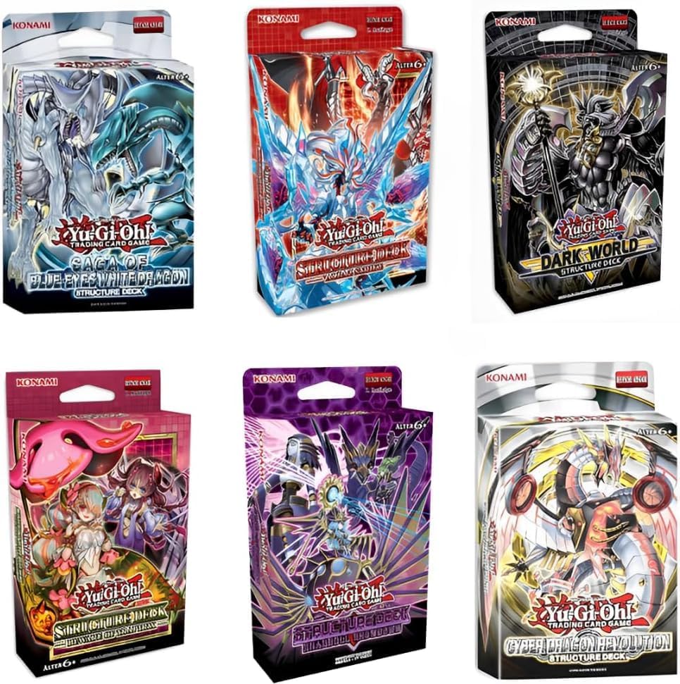 3er Yugioh Special Mystery Set - 3 zufällige Yugioh Battle Decks, Struckture Decks, Starter Decks - DEUTSCH + HeartGlobal® Versandschutz