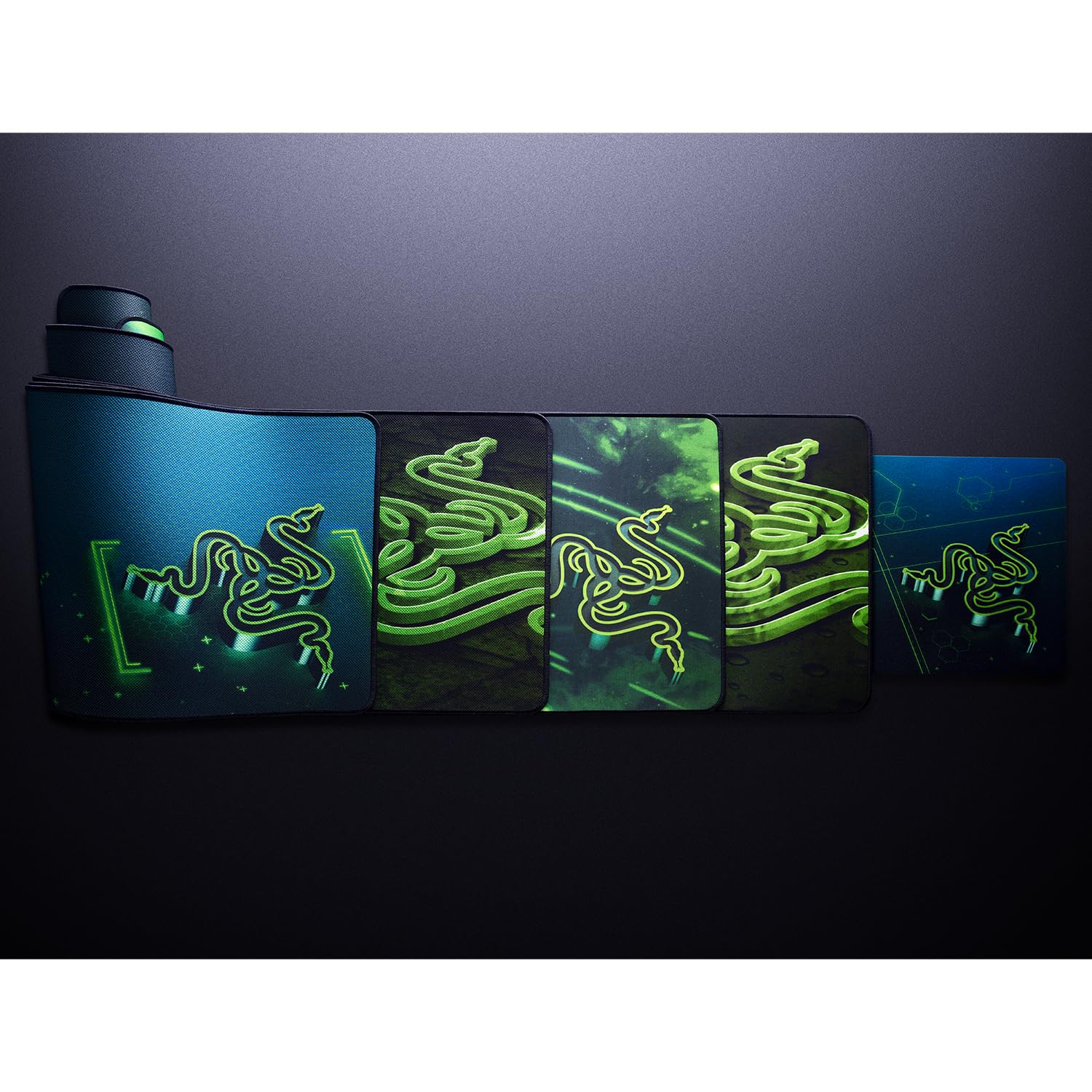 Razer Goliathus Mobile - Extra dünne weiche Gaming Maus-Matte für unterwegs (Kompaktes Mousepad mit reibungsfreier Stoff-Oberfläche, Gesteppter Rand, rutschfest, Abwischbar) Schwarz