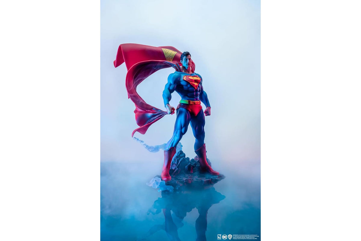 DC Heroes: Superman (Klassische Version) Vorschau, Exklusive Statue im Maßstab 1:8