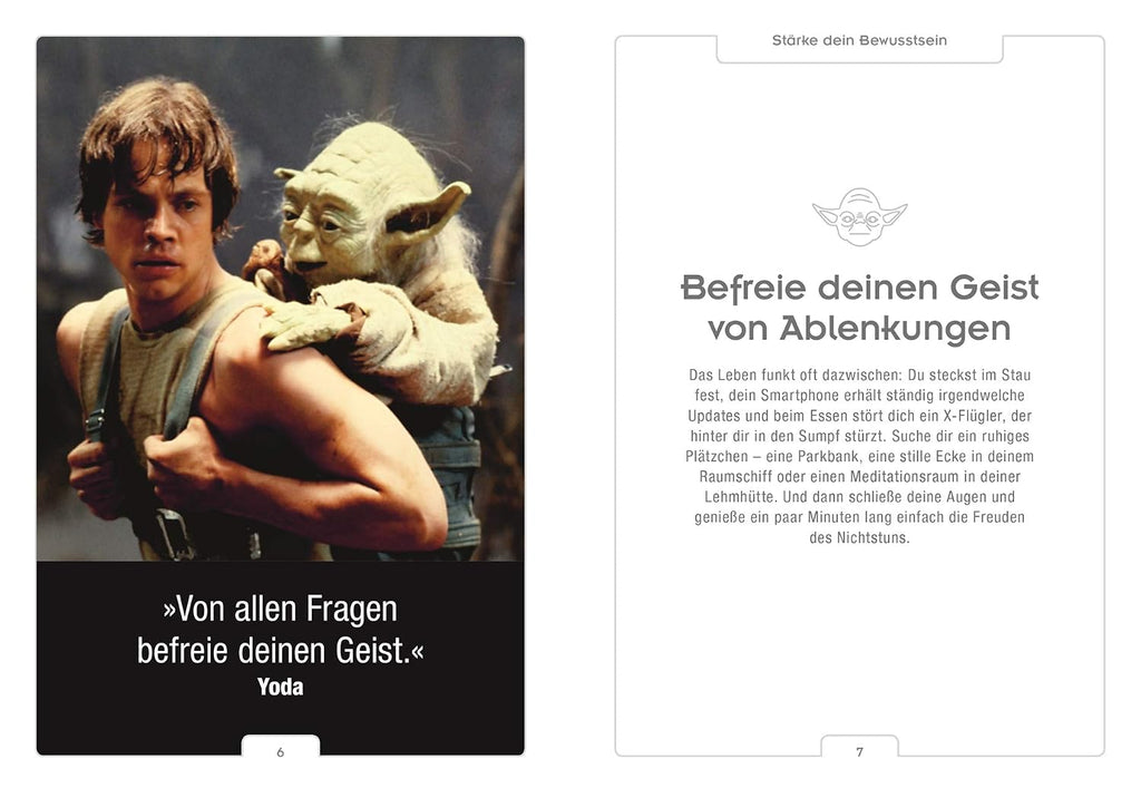 Star Wars™ Entdecke den Yoda in dir: Innere Harmonie mit Tipps aus einer weit, weit entfernten Galaxis (Kultige Lebensweisheiten)