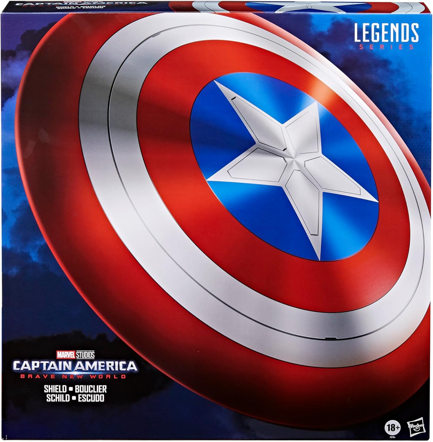 Marvel Legends Series Captain America Shield, Adult Roleplay Item
